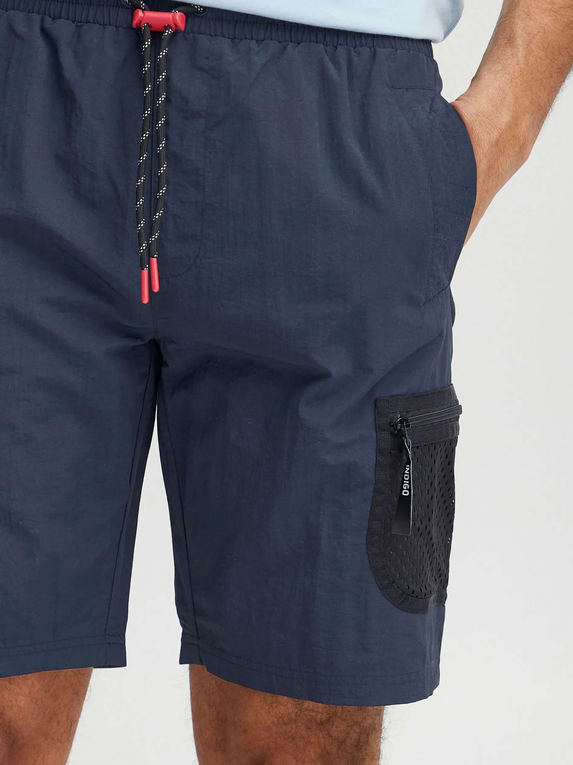 Indicode Herren Chinoshorts - IDPeter in marine
