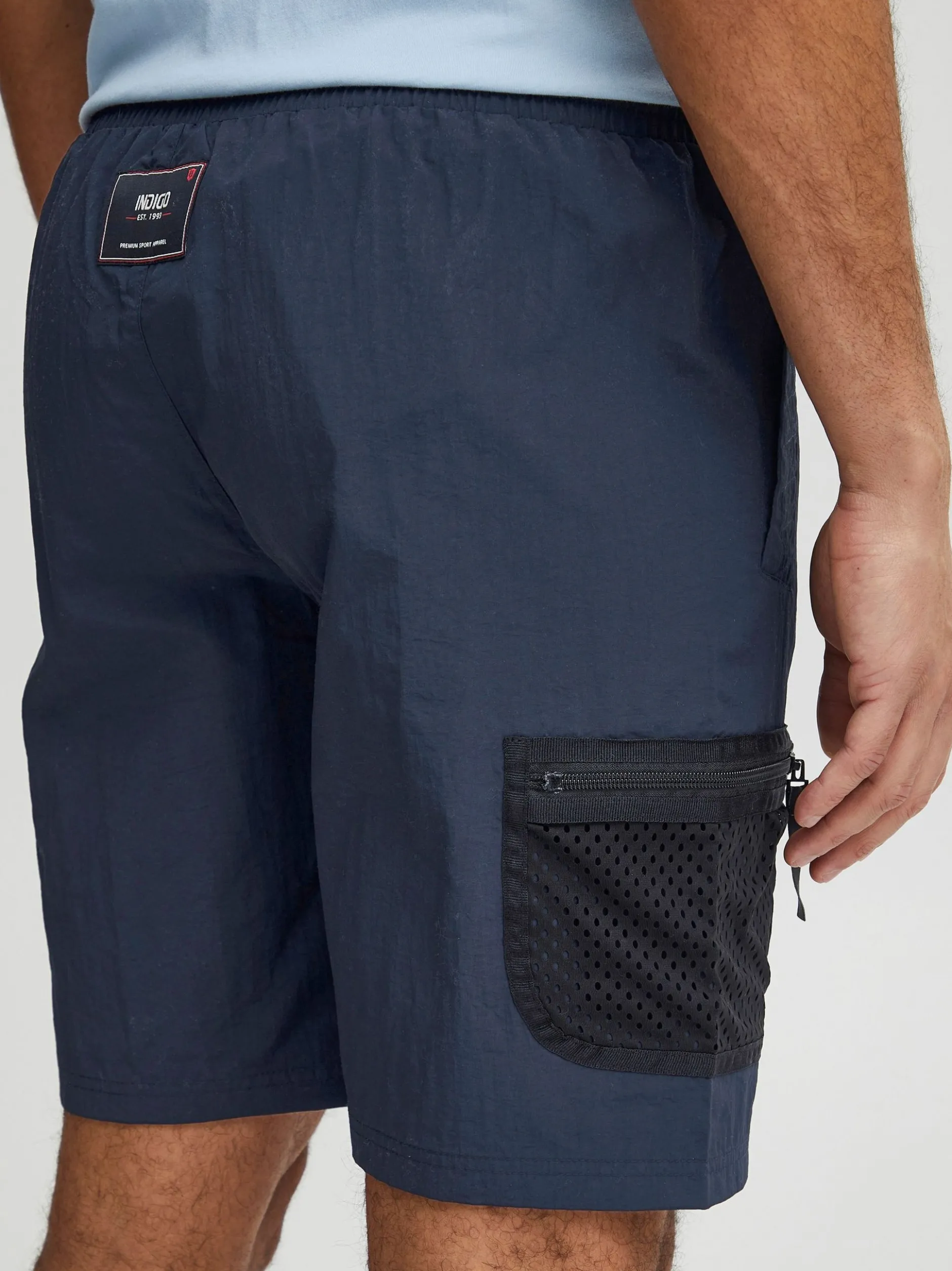 Indicode Herren Chinoshorts - IDPeter in marine