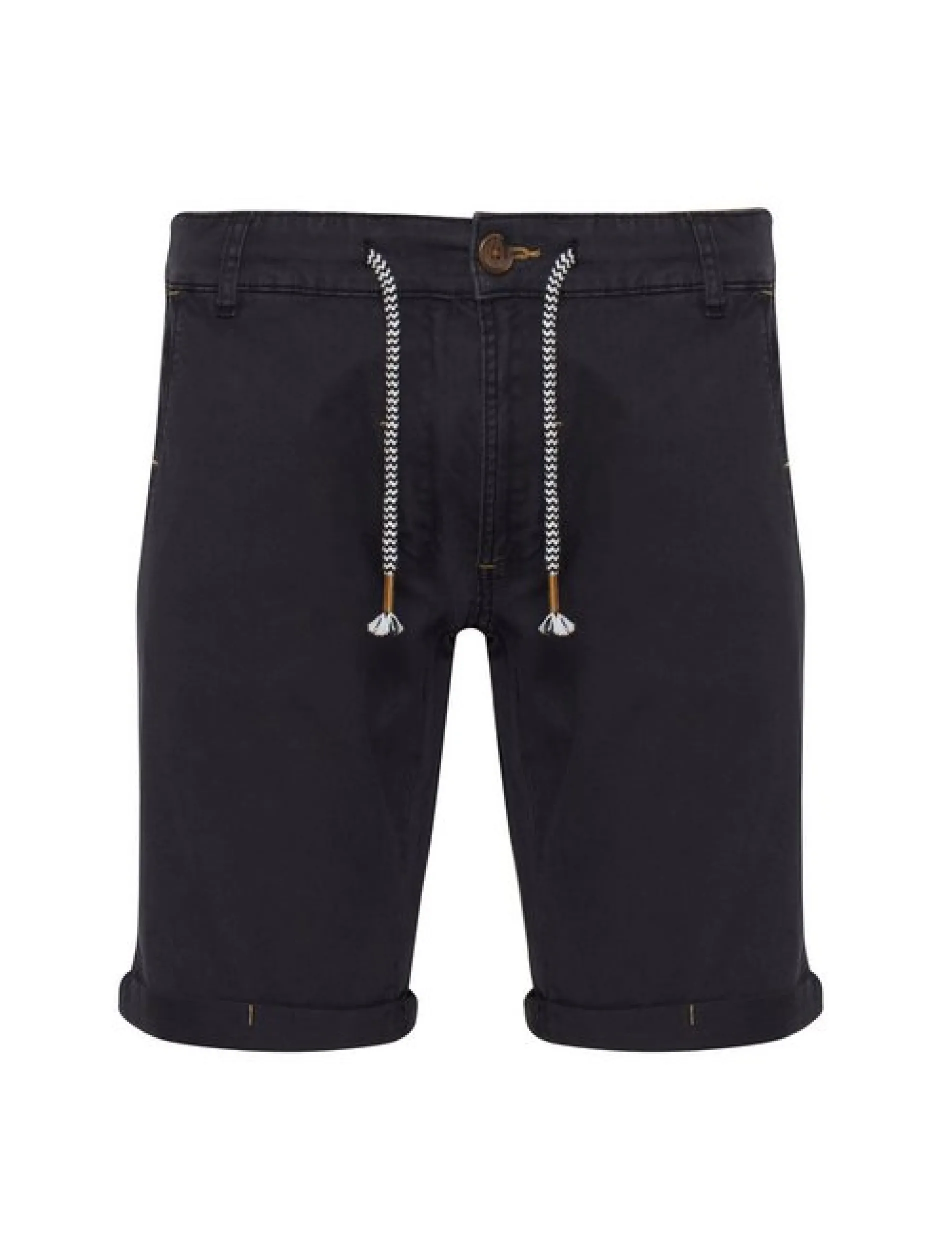 Indicode Herren Chinoshorts - IDMika in schwarz