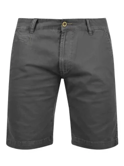 Indicode Herren Chinoshorts - IDMiko in grau