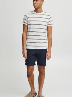 Indicode Herren Chinoshorts - IDLuca in marine