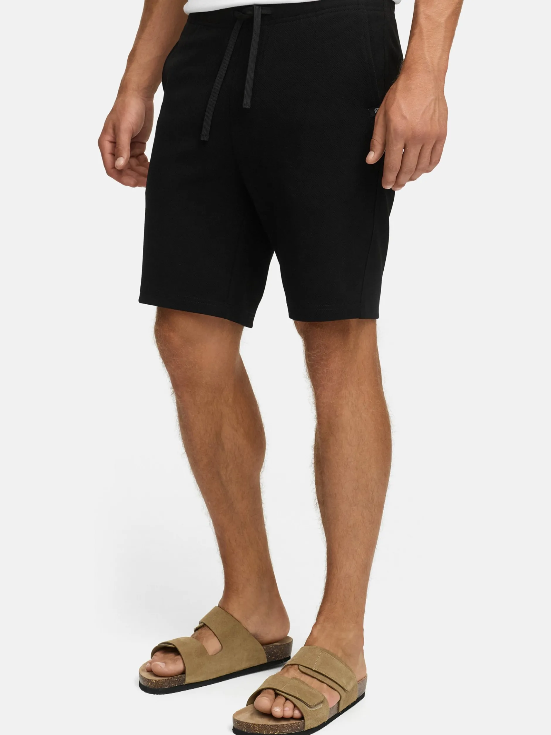 Indicode Herren Chino-Shorts - INCowell Short in schwarz