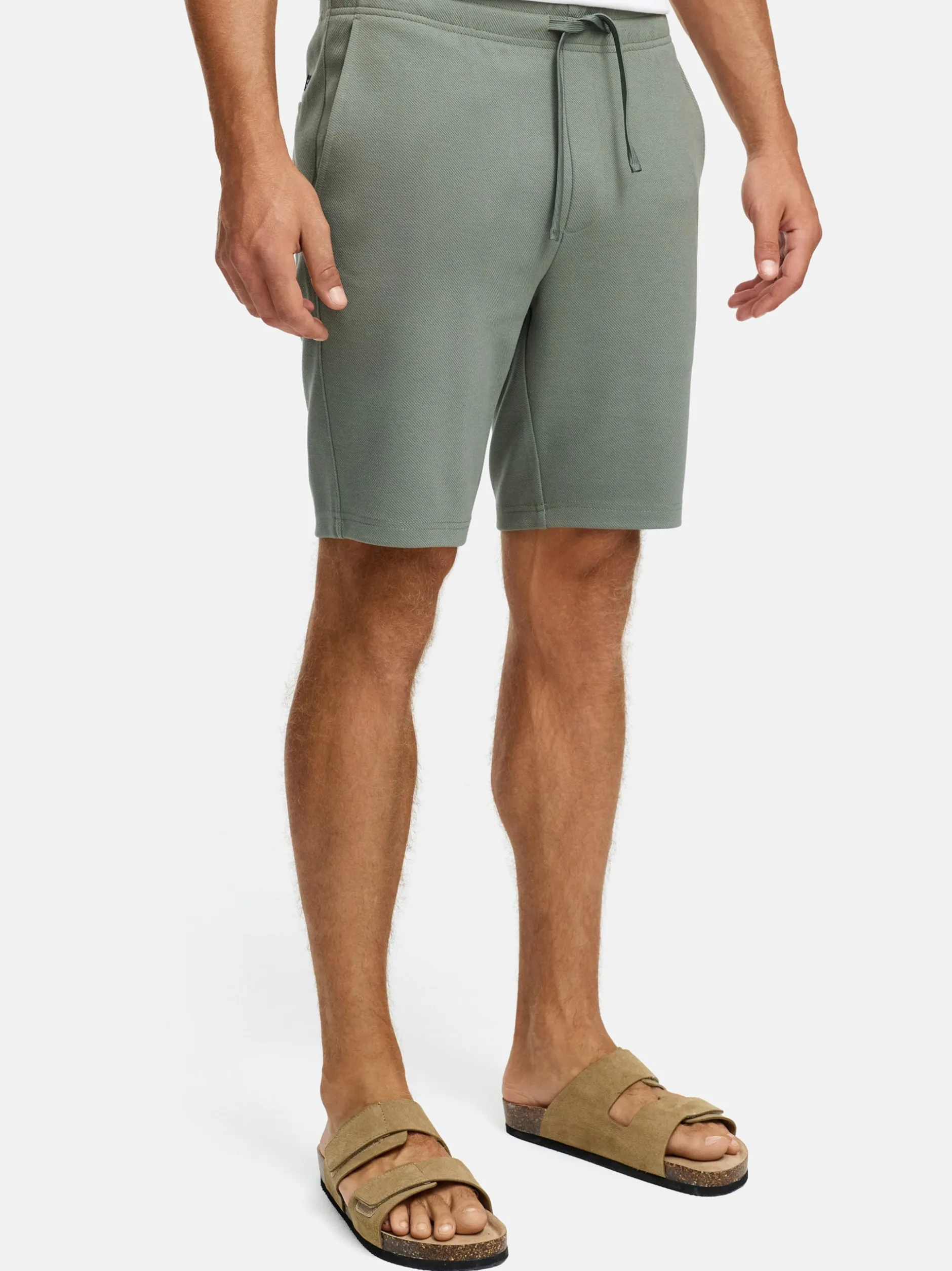 Indicode Herren Chino-Shorts - INCowell Short in mint