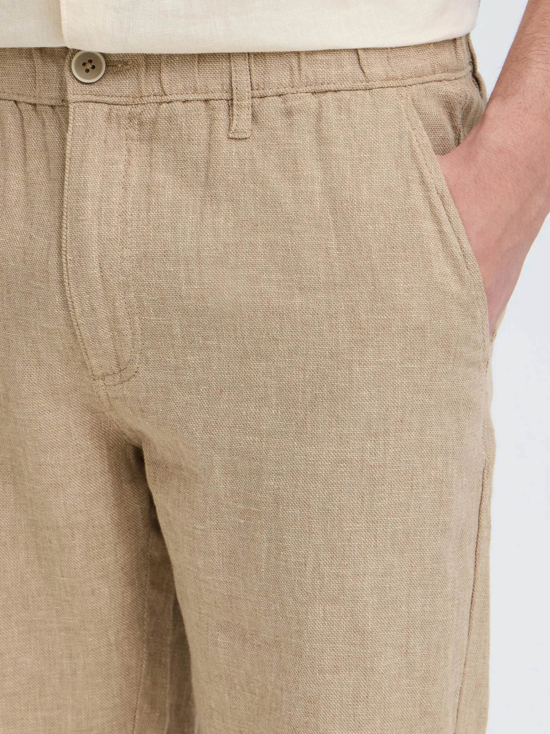 Indicode Herren Chinoshorts - IDTropelo in braun