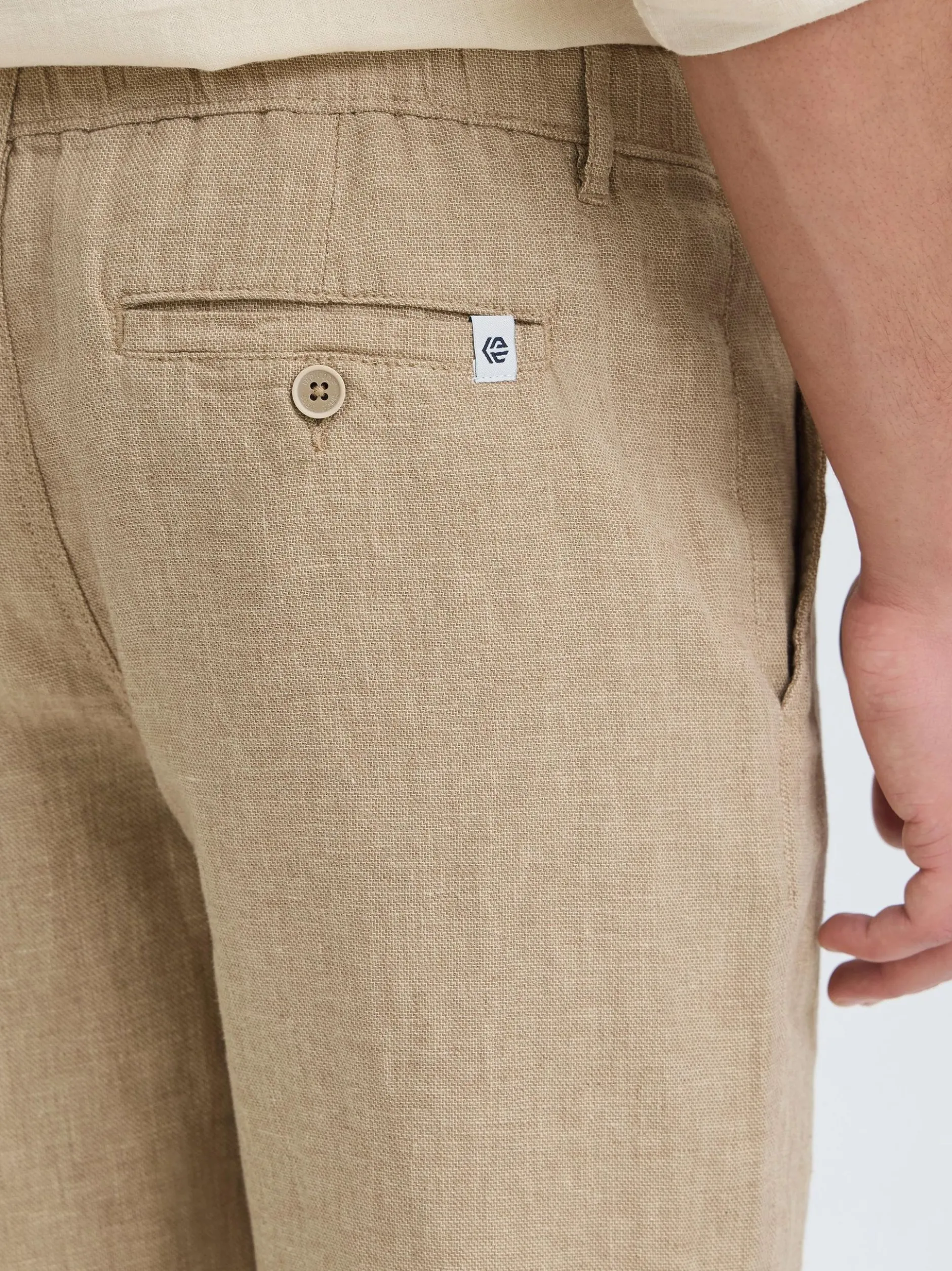 Indicode Herren Chinoshorts - IDTropelo in braun
