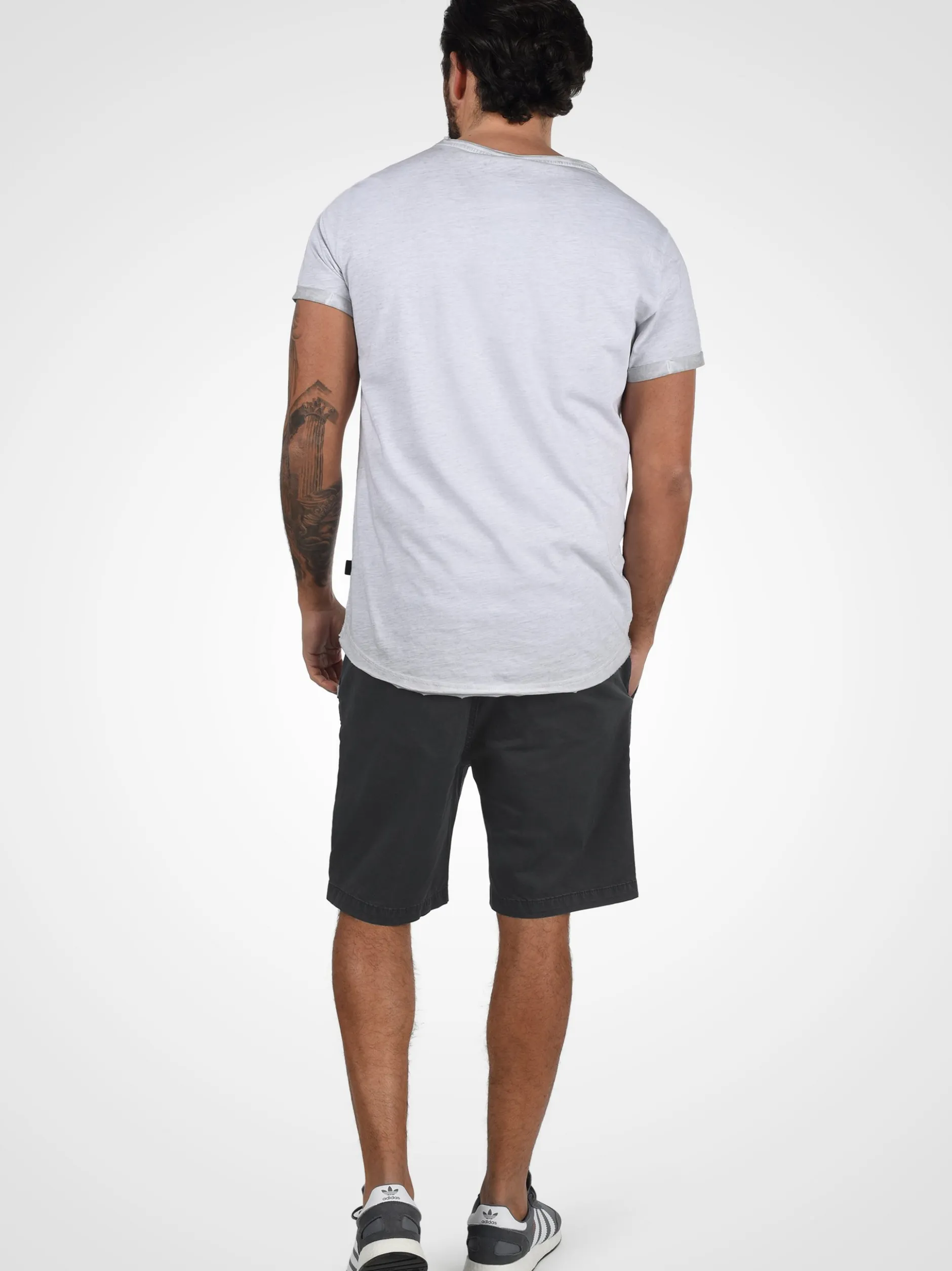 Indicode Herren Chinoshorts - IDAbbey in schwarz