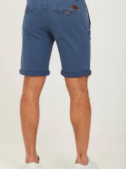 Indicode Herren Chinoshorts - IDMika in blau