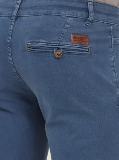 Indicode Herren Chinoshorts - IDMika in blau