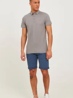 Indicode Herren Chinoshorts - IDMika in blau