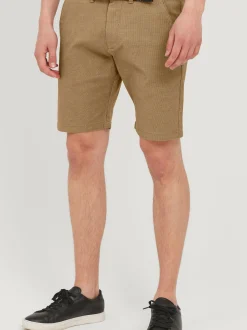 Indicode Herren Chinoshorts - IDLozano in beige