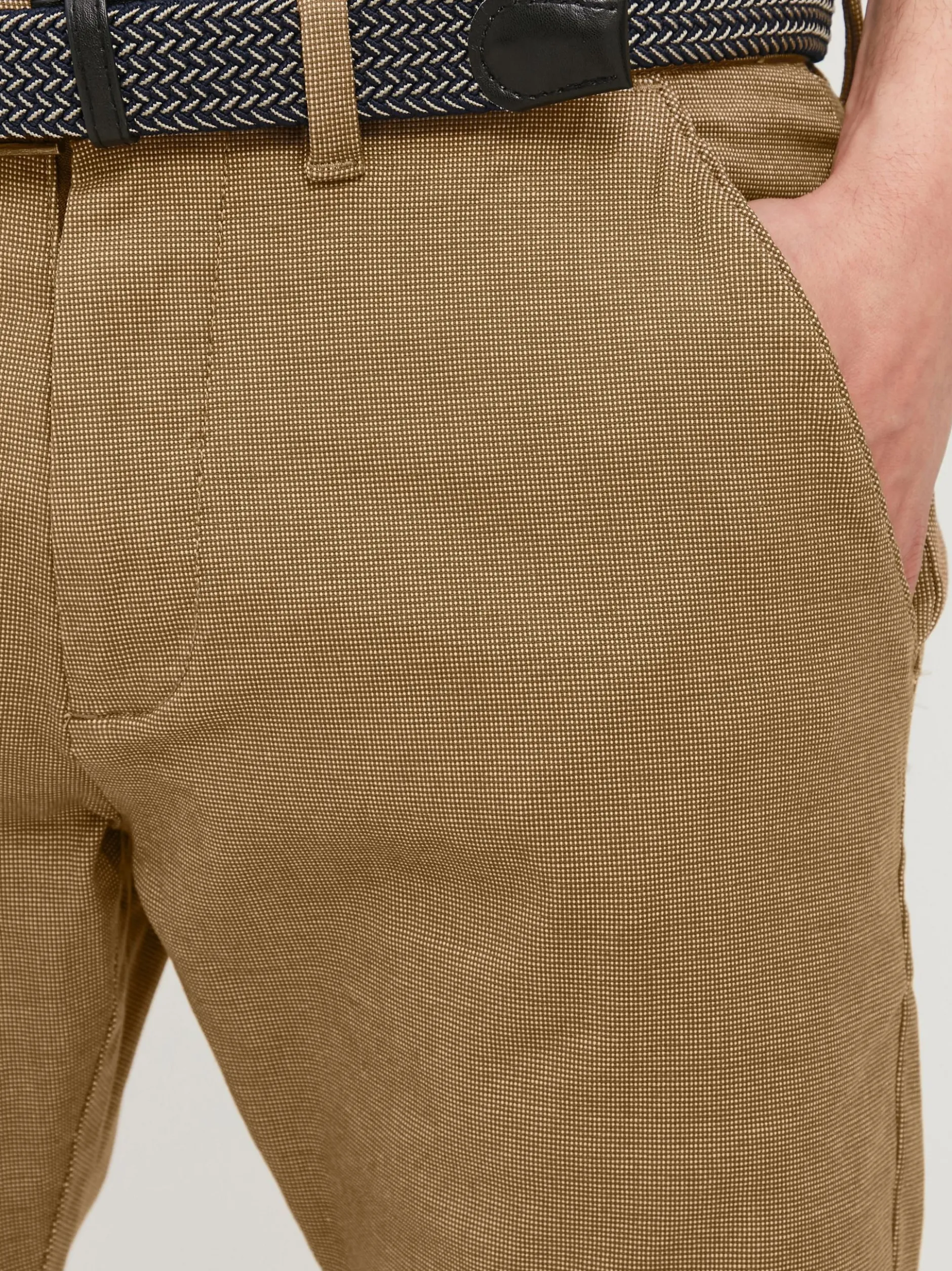 Indicode Herren Chinoshorts - IDLozano in beige