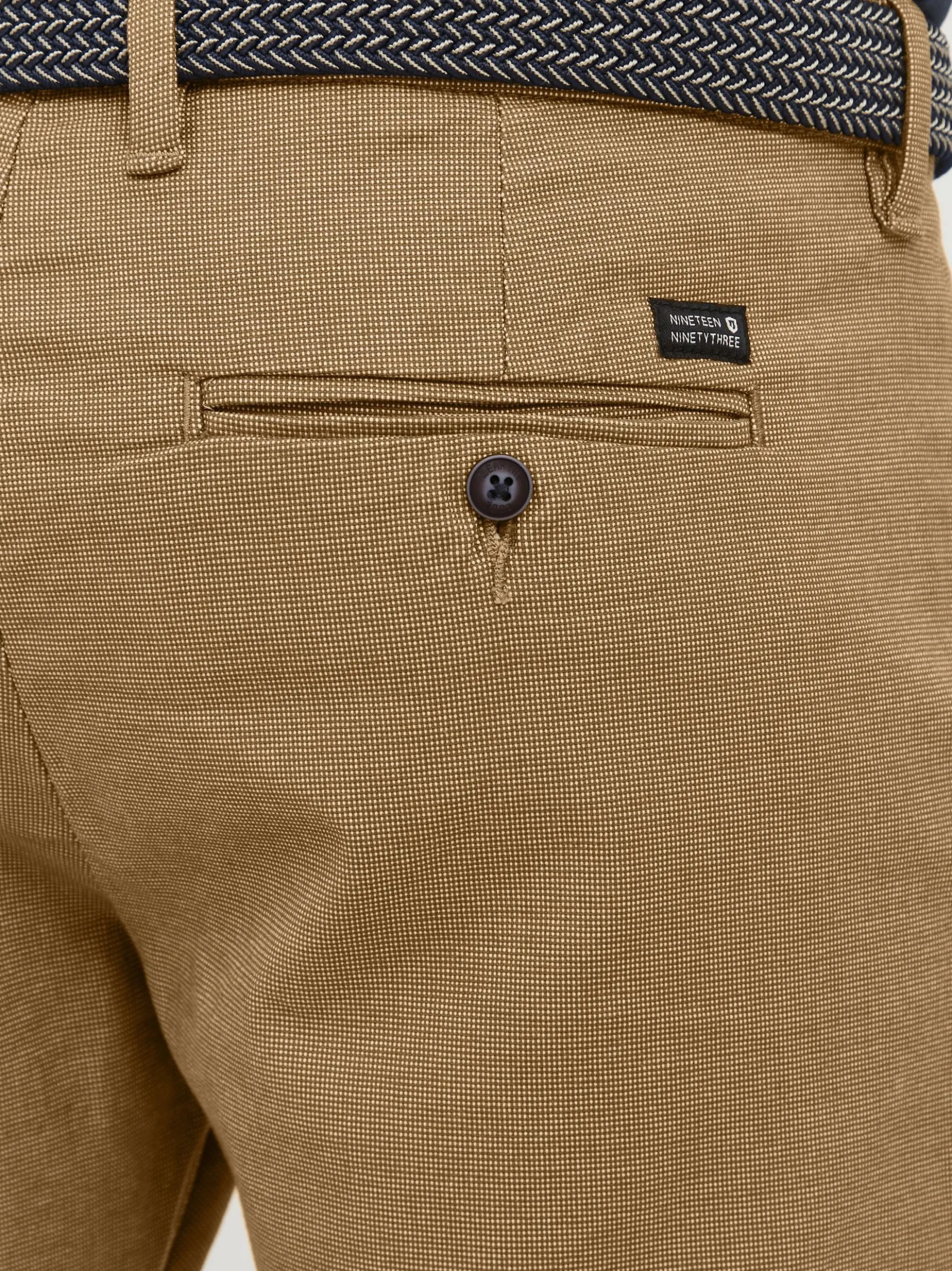 Indicode Herren Chinoshorts - IDLozano in beige