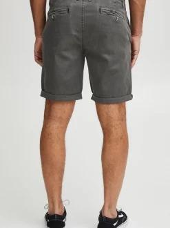 Indicode Herren Chinoshorts - IDLuca in grau