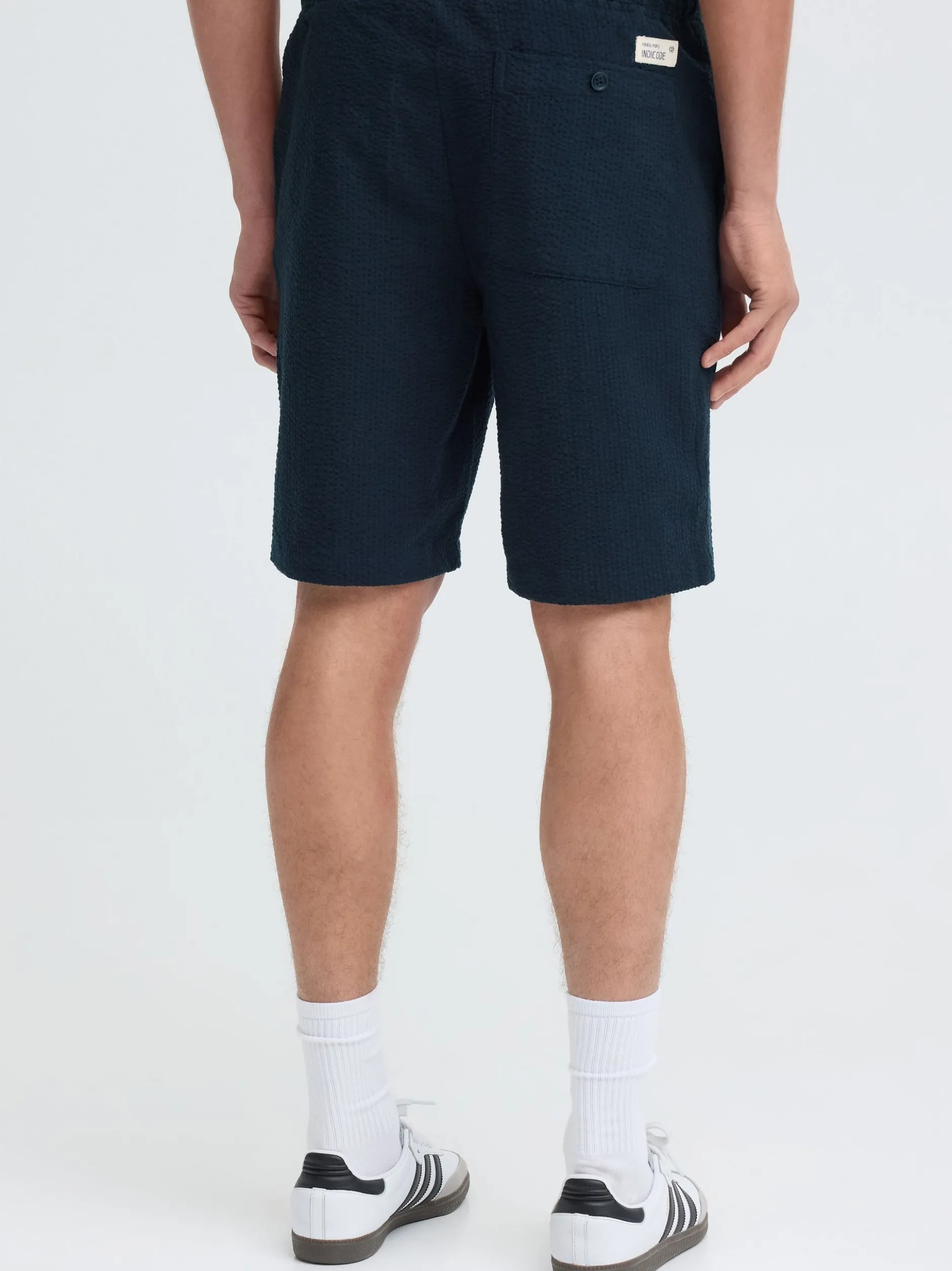 Indicode Herren Chinoshorts - IDCorson in marine