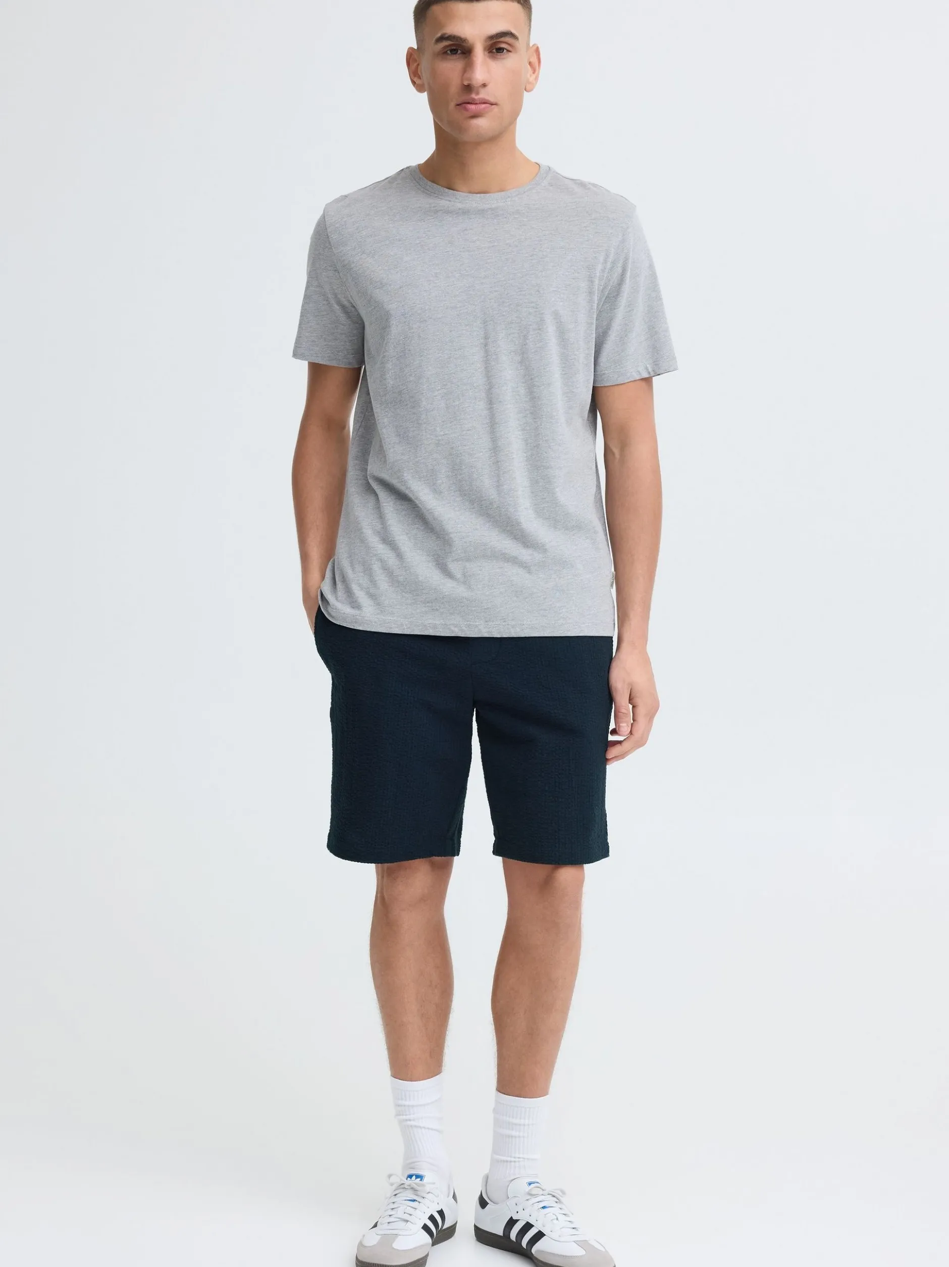 Indicode Herren Chinoshorts - IDCorson in marine