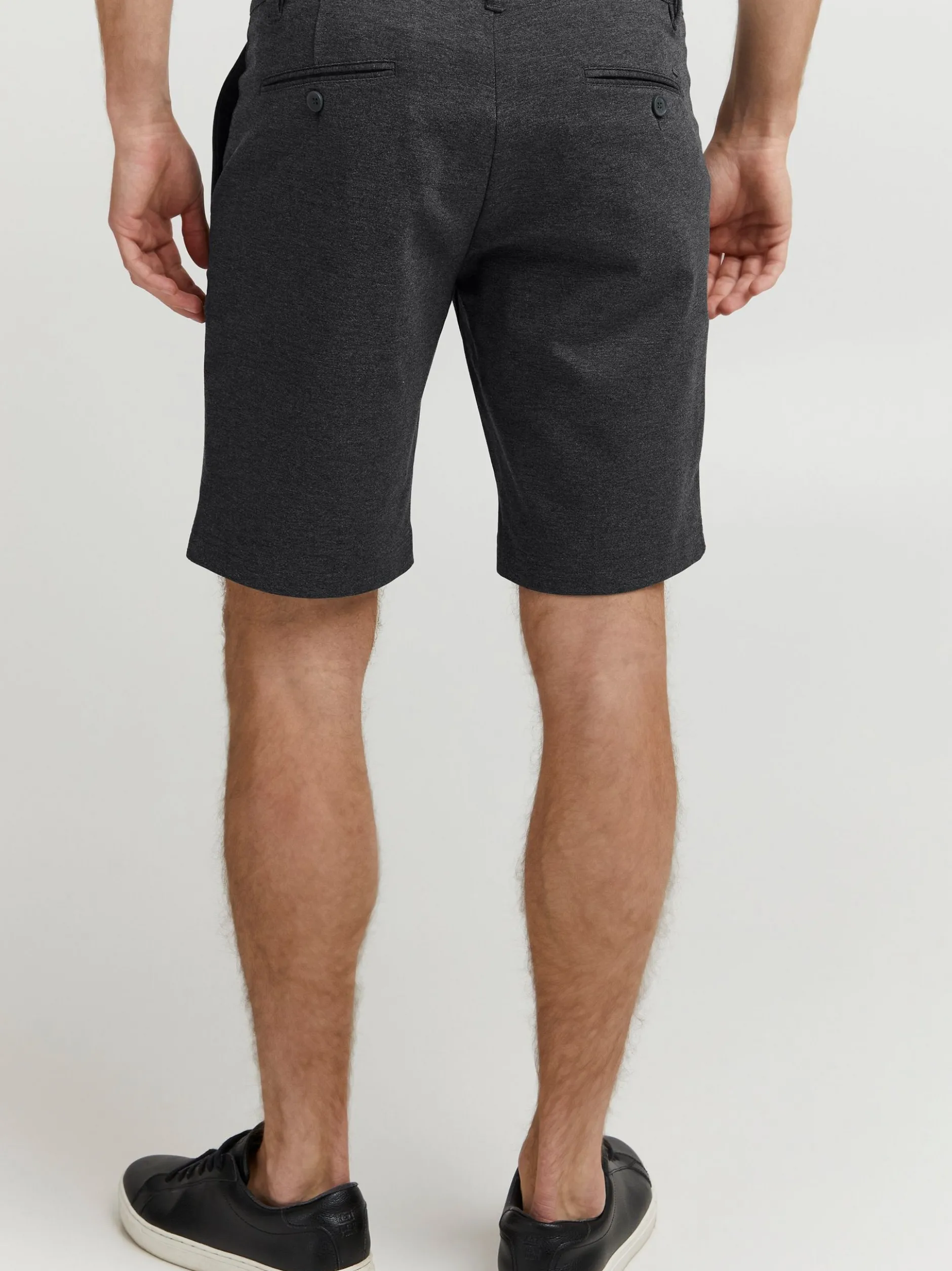 Indicode Herren Chinoshorts - IDKoldo in anthrazit