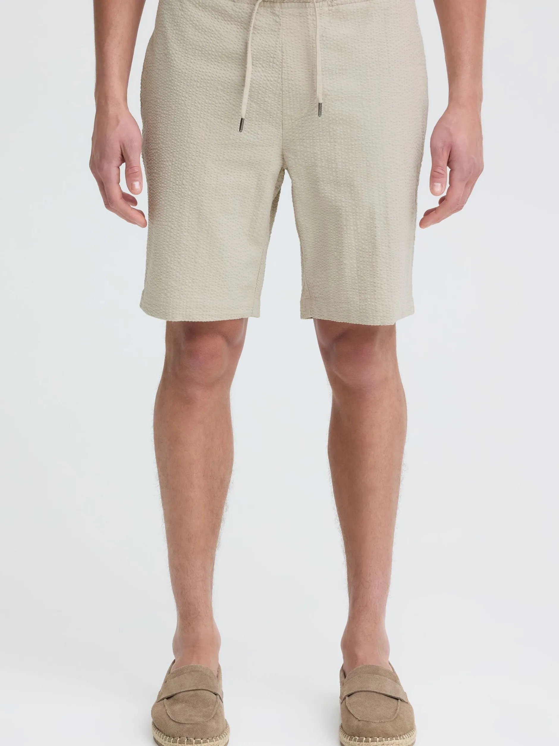 Indicode Herren Chinoshorts - IDCorson in weiß