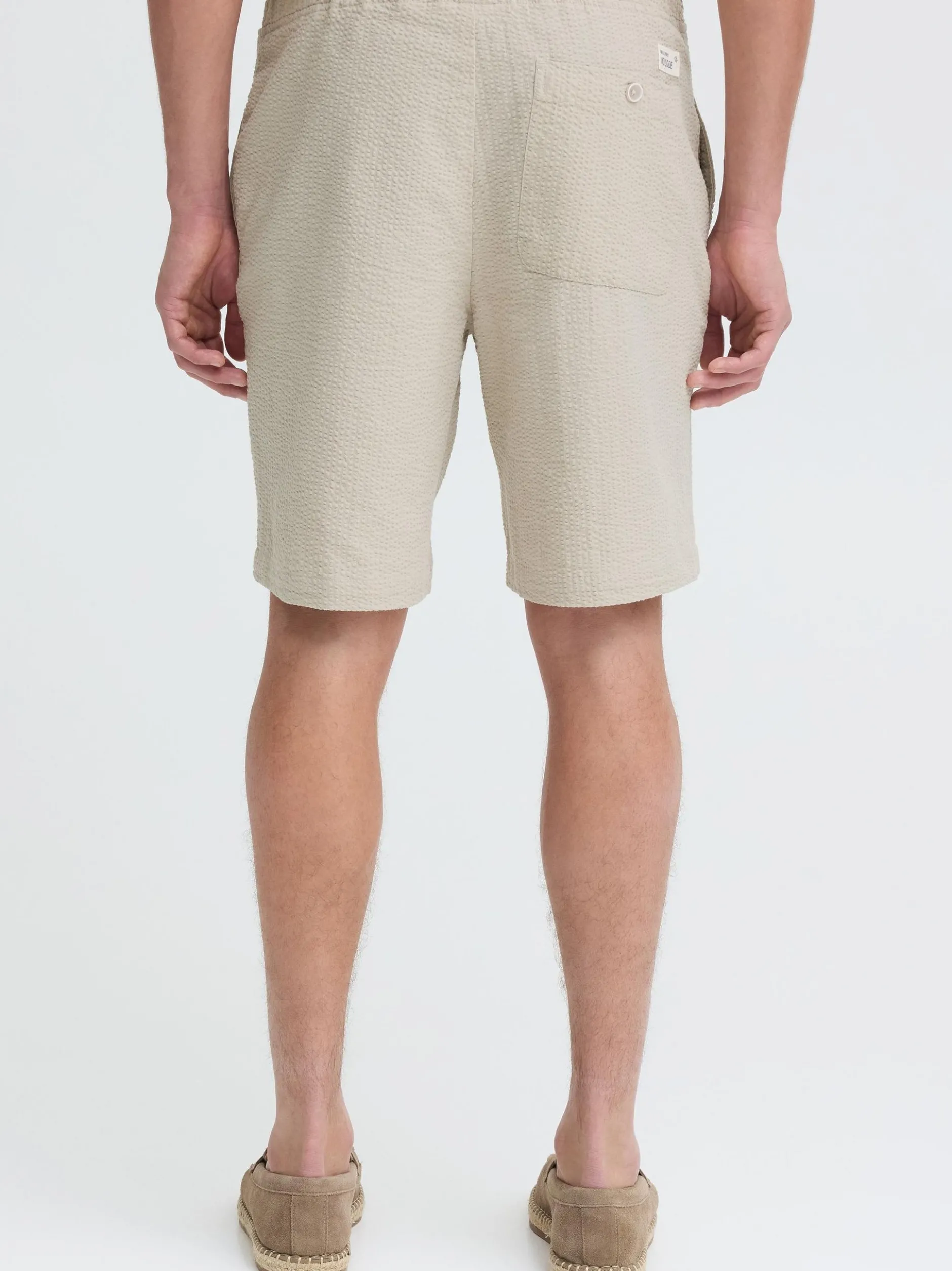 Indicode Herren Chinoshorts - IDCorson in weiß