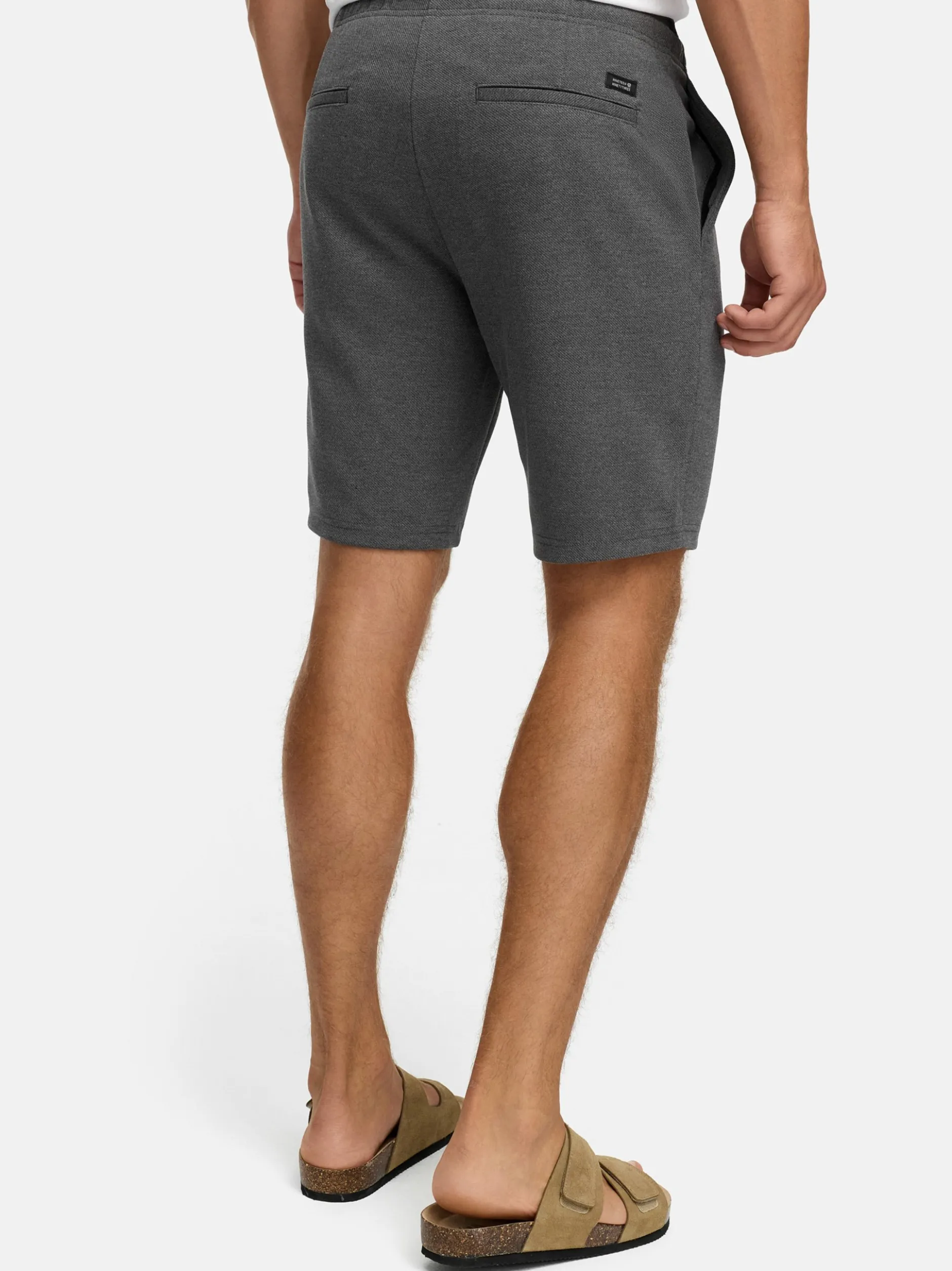 Indicode Herren Chino-Shorts - INCowell Short in anthrazit