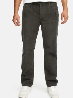 Indicode Herren Cordhose - INGustaf in anthrazit