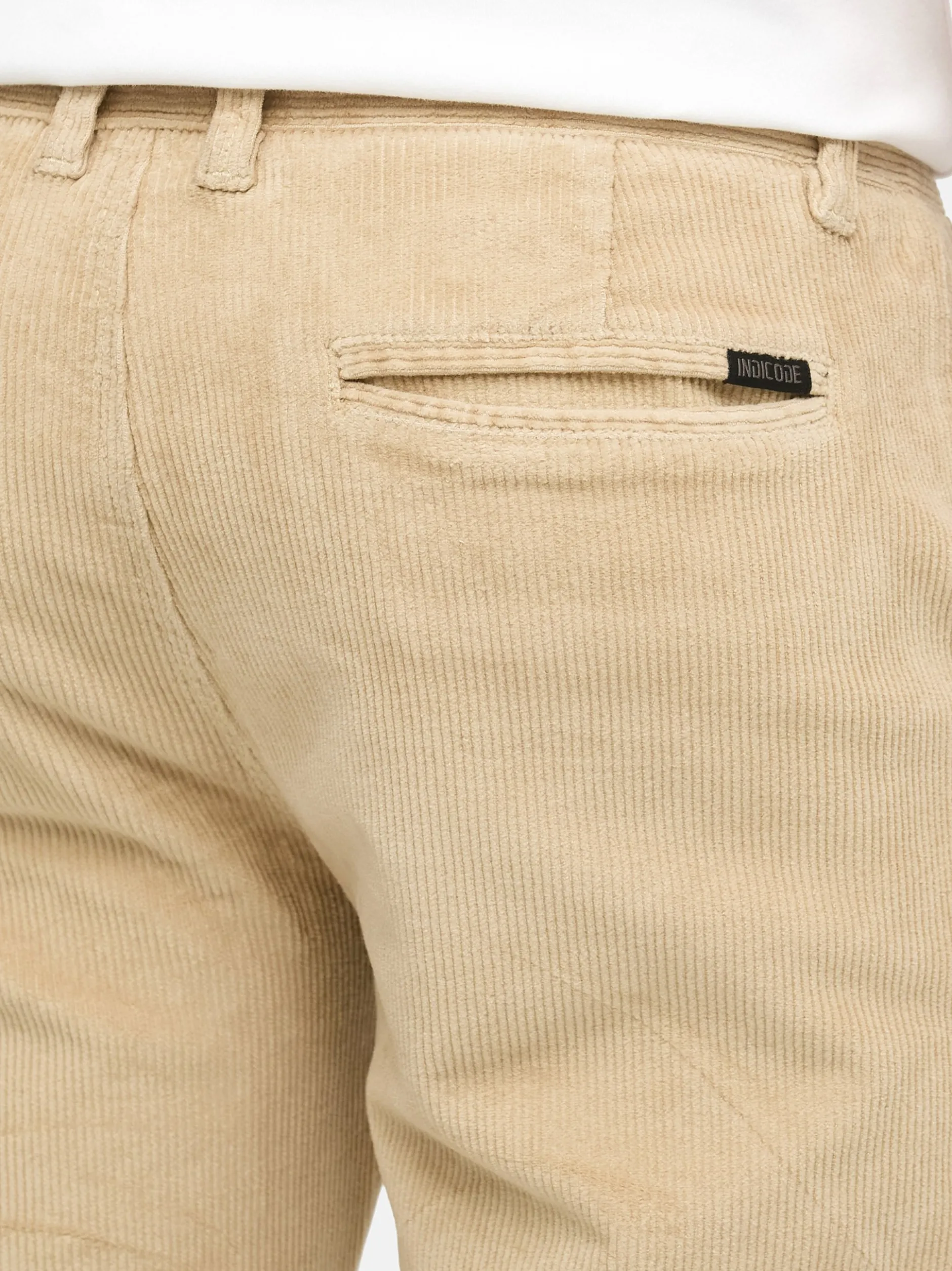 Indicode Herren Cordhose - INGustaf in beige