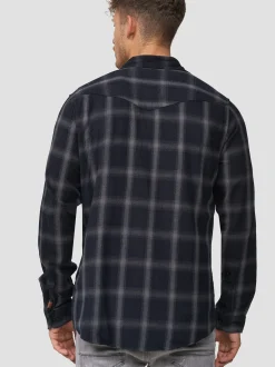 Indicode Herren Hemd Langarm - Altin in schwarz