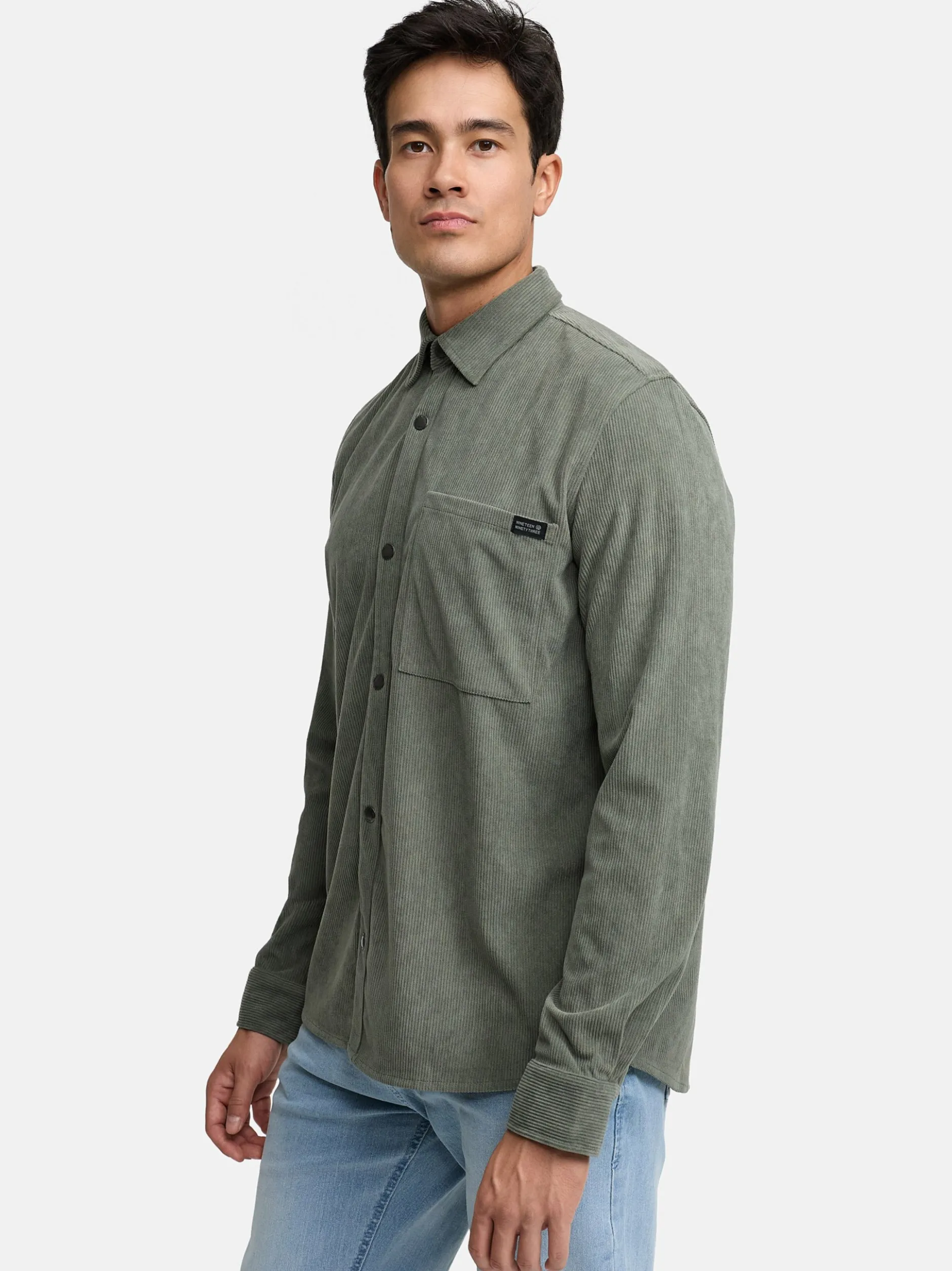 Indicode Herren Hemd Langarm - INNemoto Shirt in grau