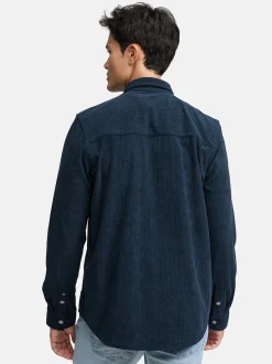 Indicode Herren Hemd Langarm - INNemoto Shirt in blau