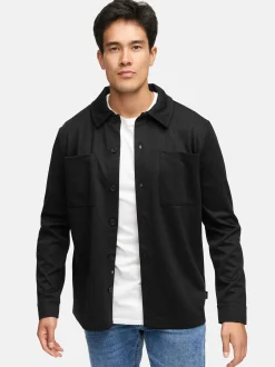 Indicode Herren Hemd Langarm - INYuno in schwarz