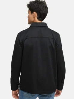 Indicode Herren Hemd Langarm - INYuno in schwarz