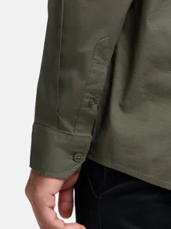 Indicode Herren Hemd Langarm - INKamby in khaki