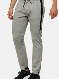 Indicode Herren Hose - Bruno in hellgrau grau