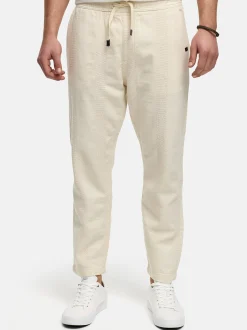 Indicode Herren Hose - INIndie in vanille weiß