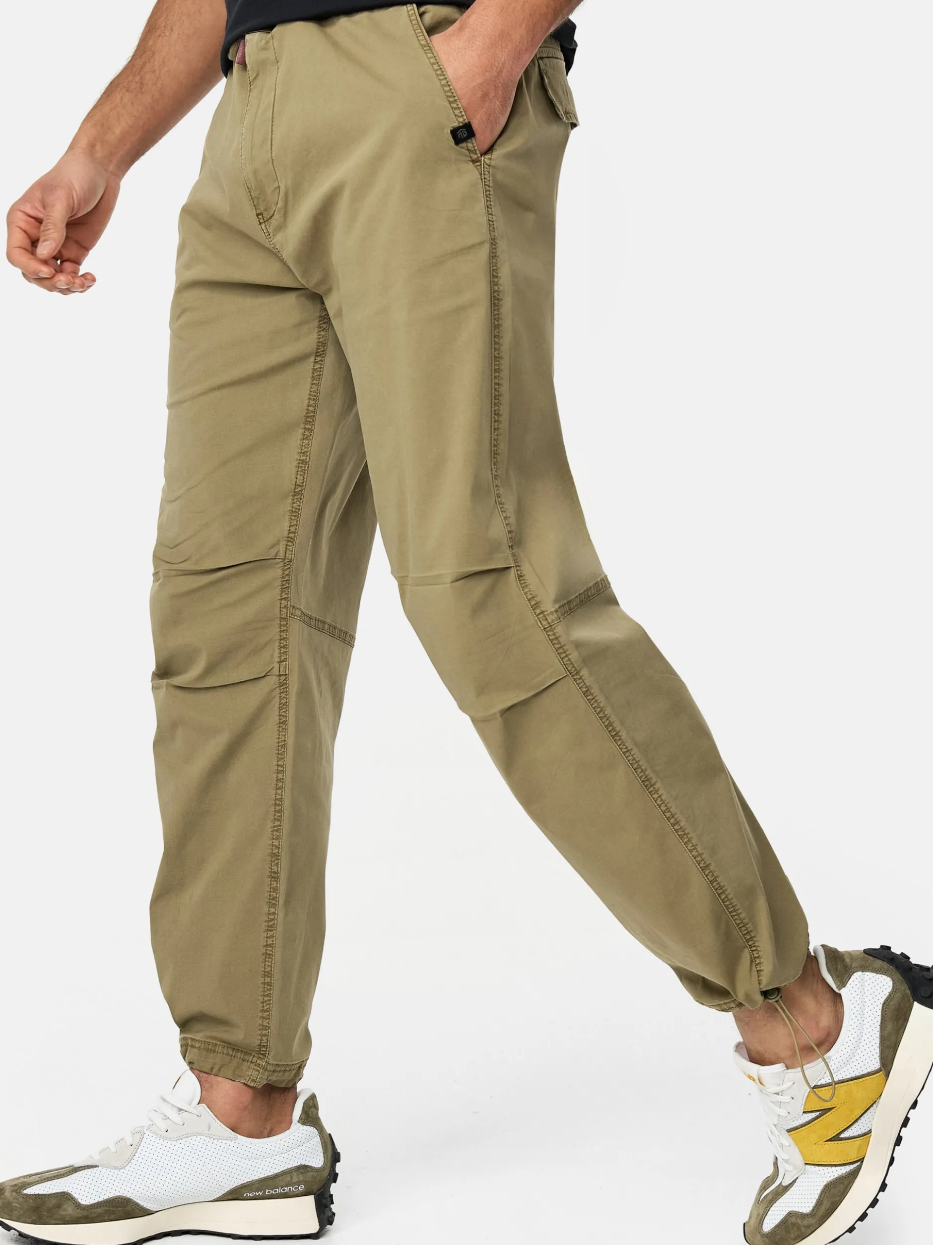 Indicode Herren Hose - INPaulino in beige grün