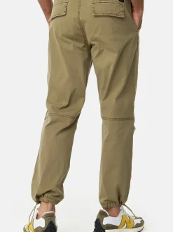 Indicode Herren Hose - INPaulino in beige grün