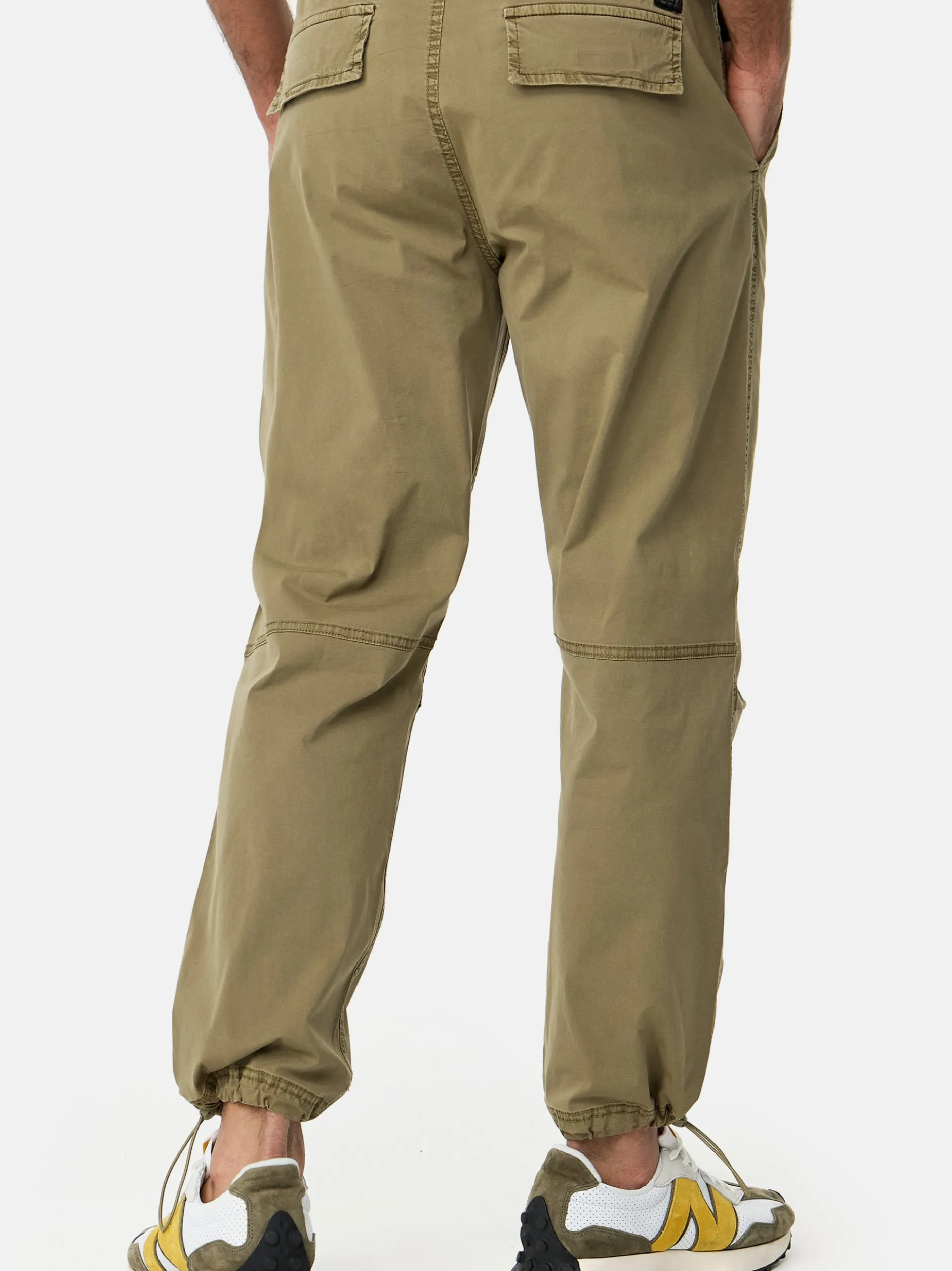 Indicode Herren Hose - INPaulino in beige grün