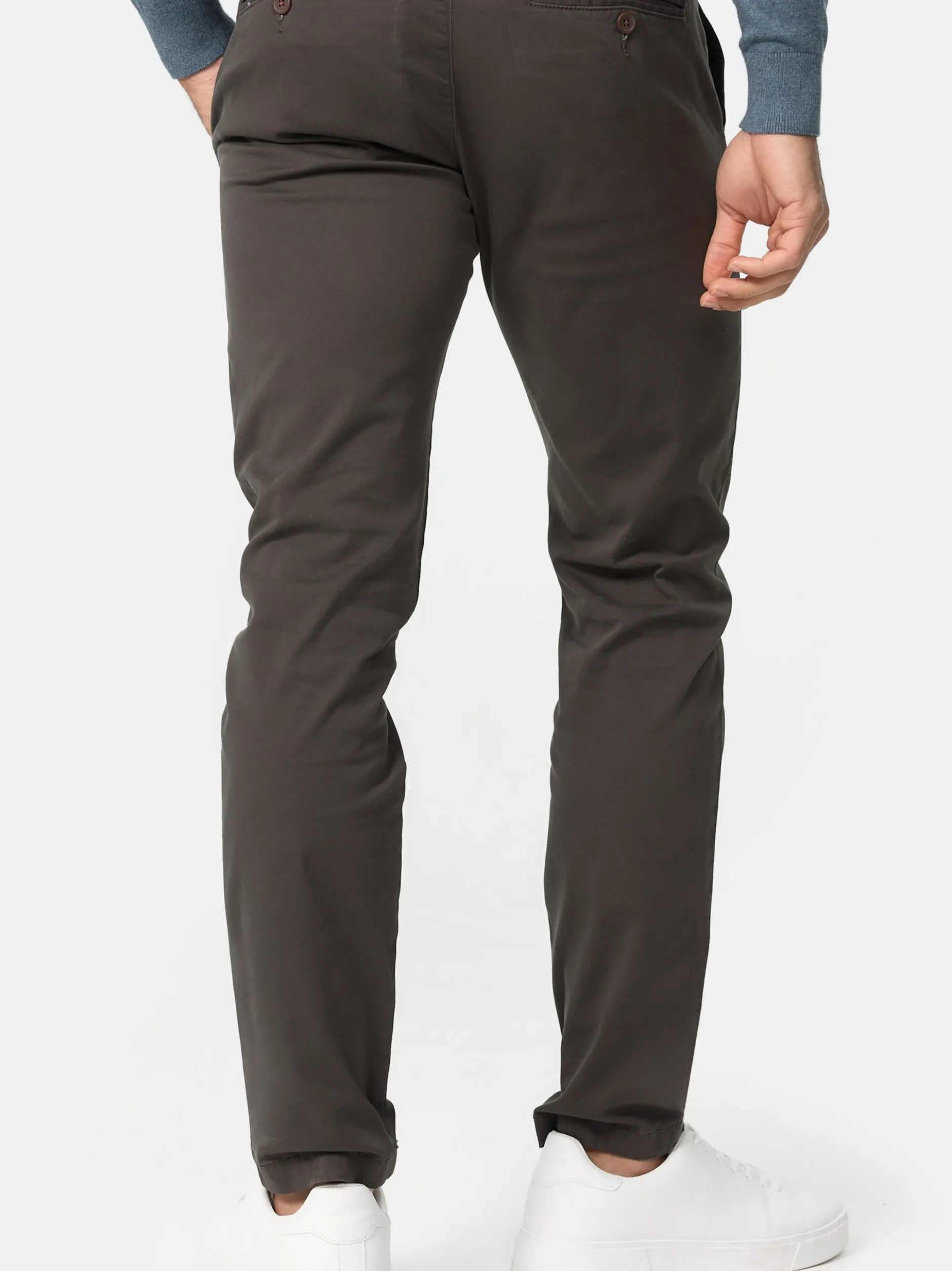 Indicode Herren Hose - INWasling in anthrazit