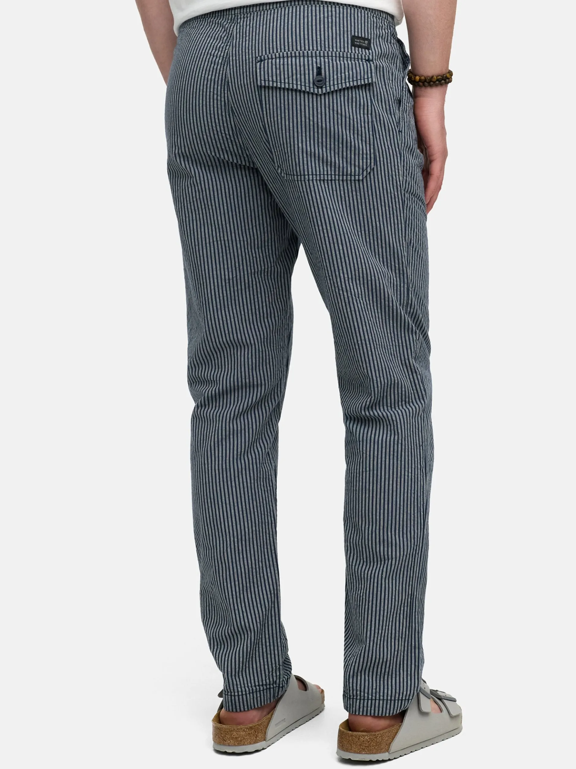 Indicode Herren Hose - INWebb in blau marine