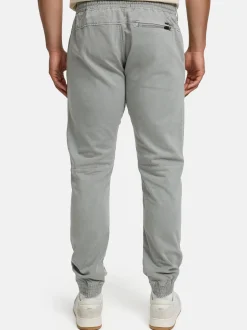 Indicode Herren Hose - Nizar in hellgrau grau