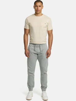Indicode Herren Hose - Nizar in hellgrau grau
