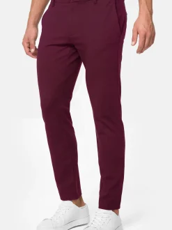 Indicode Herren Hose - Rodekro in bordeaux