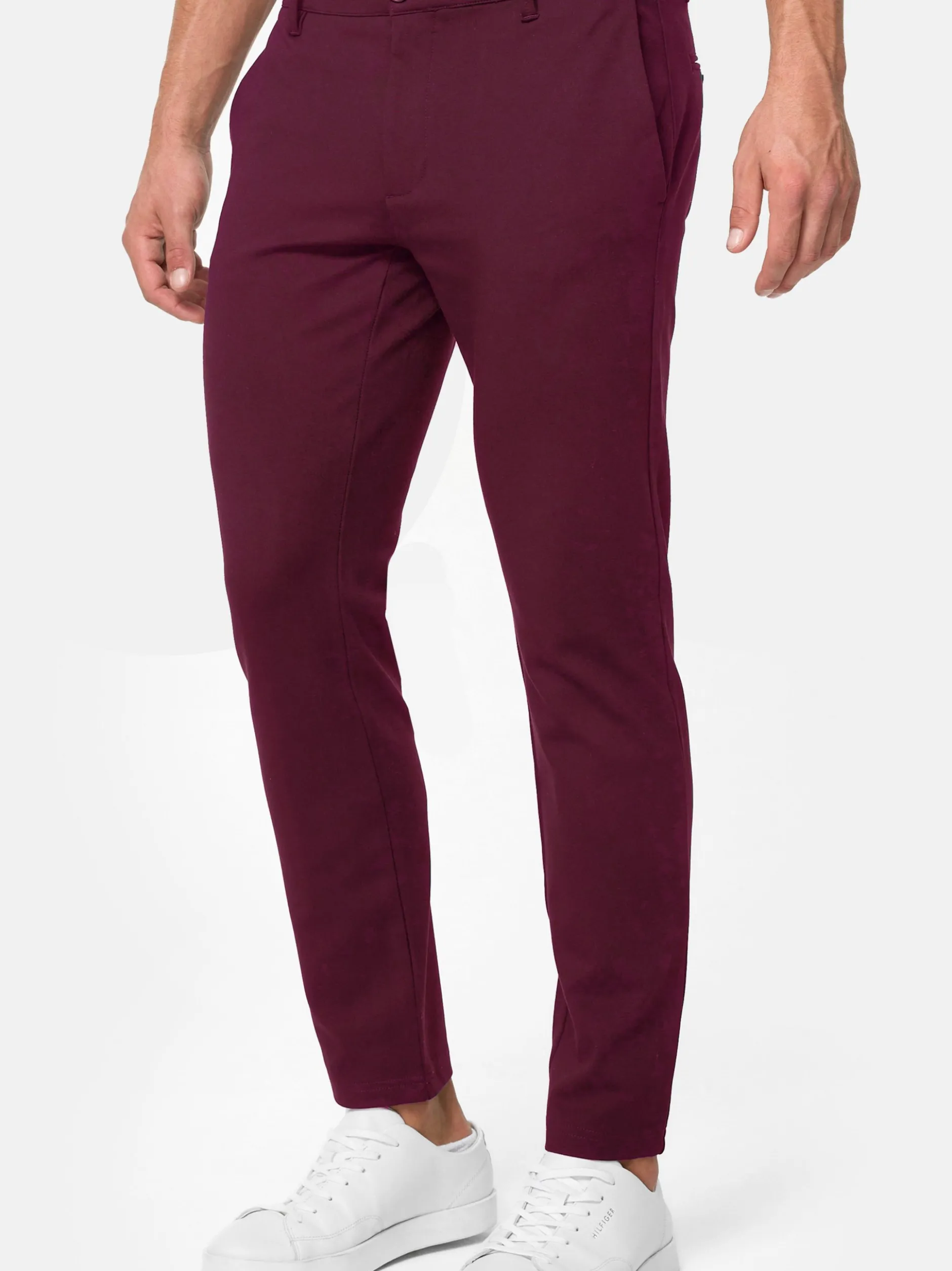 Indicode Herren Hose - Rodekro in bordeaux