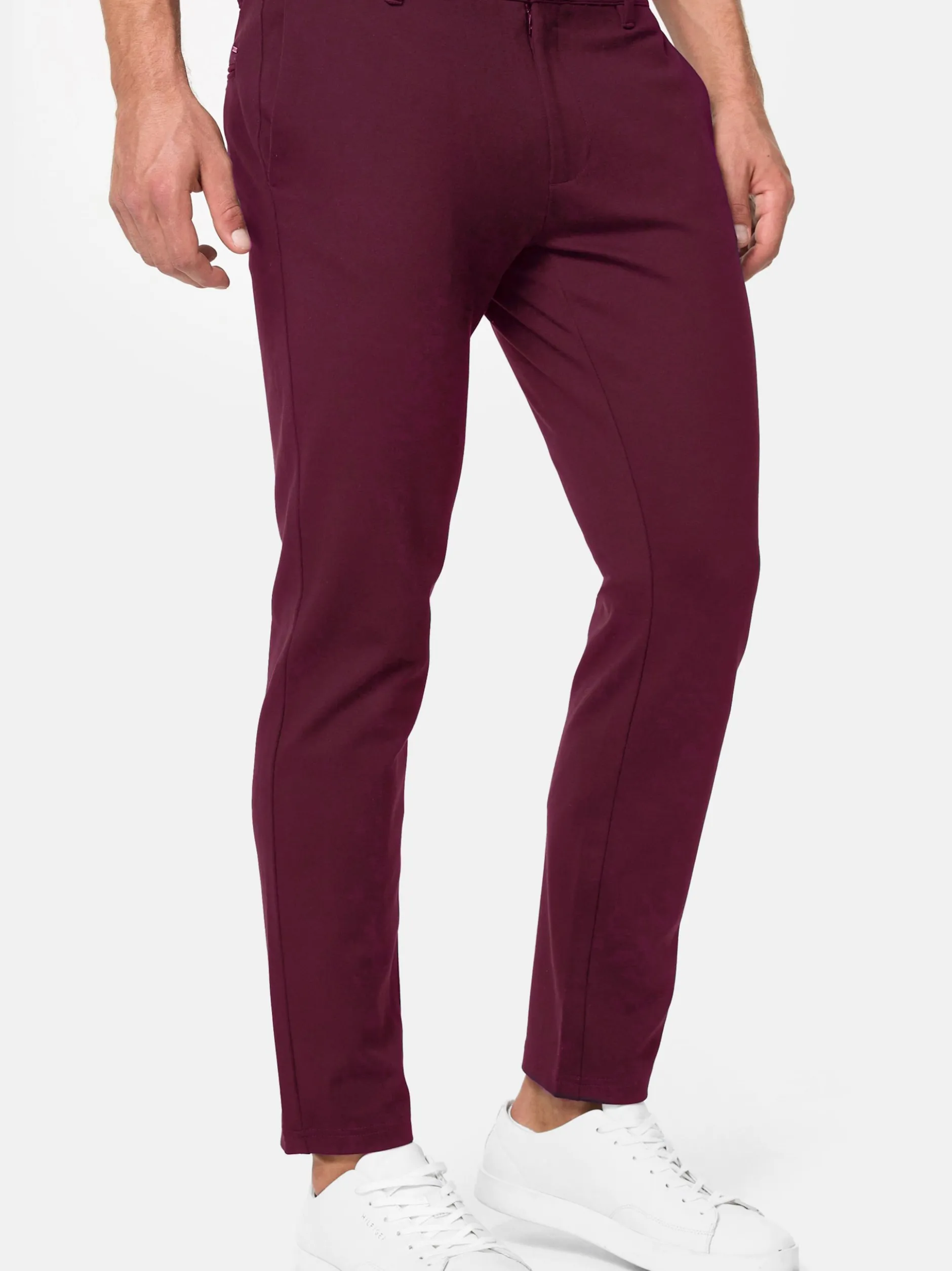 Indicode Herren Hose - Rodekro in bordeaux