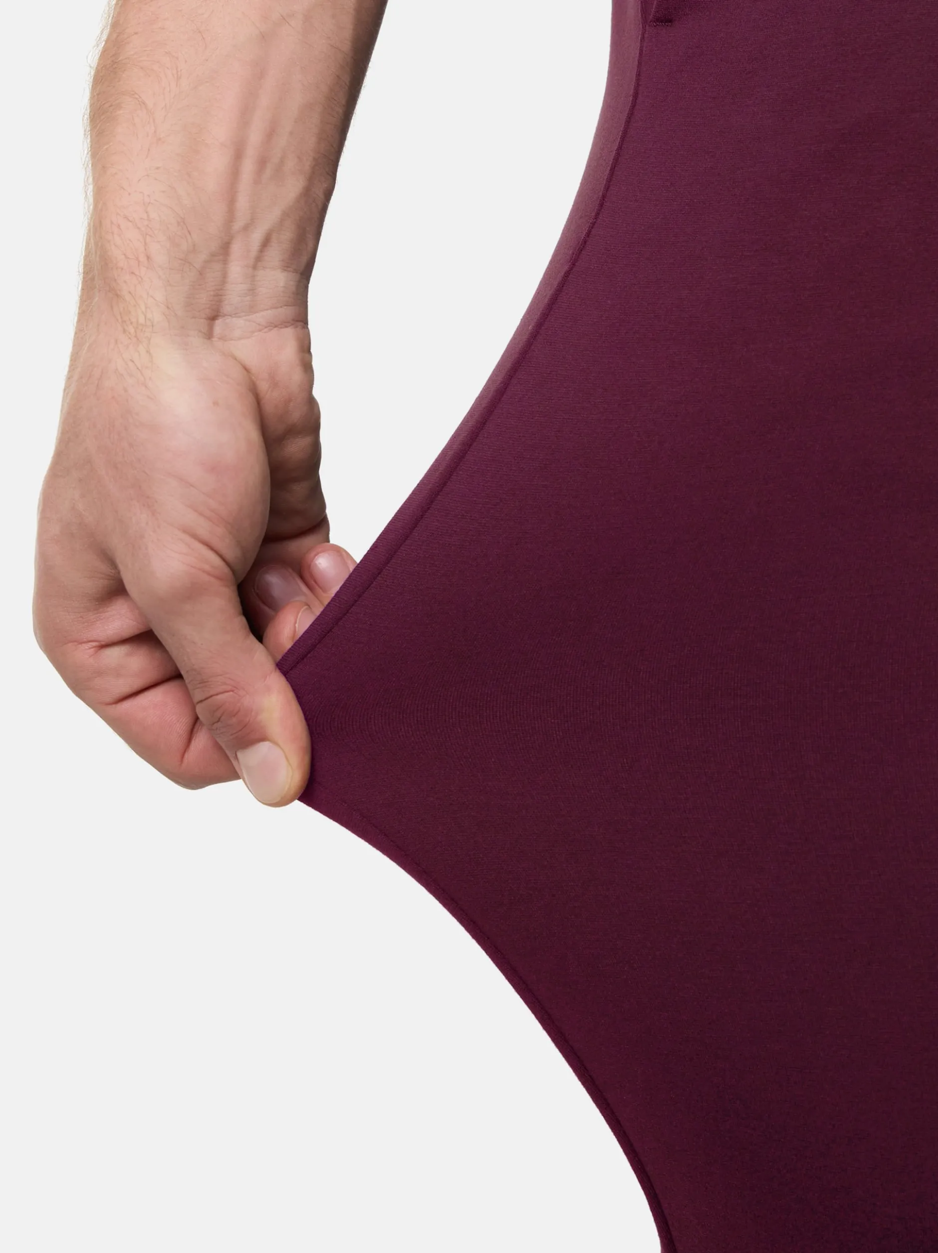 Indicode Herren Hose - Rodekro in bordeaux