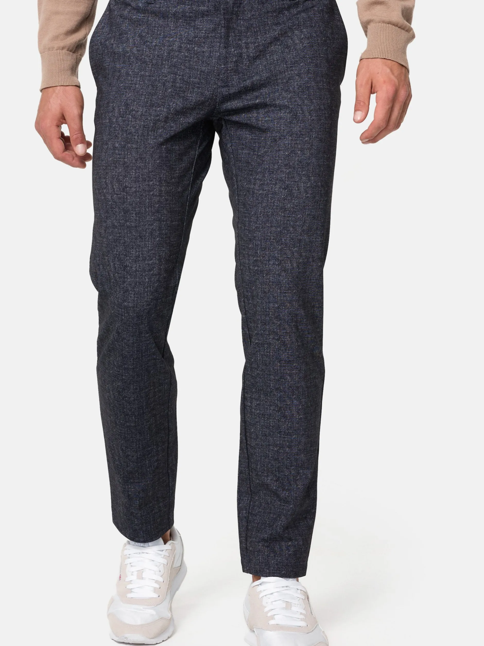 Indicode Herren Hose - Rodekro in grau marine