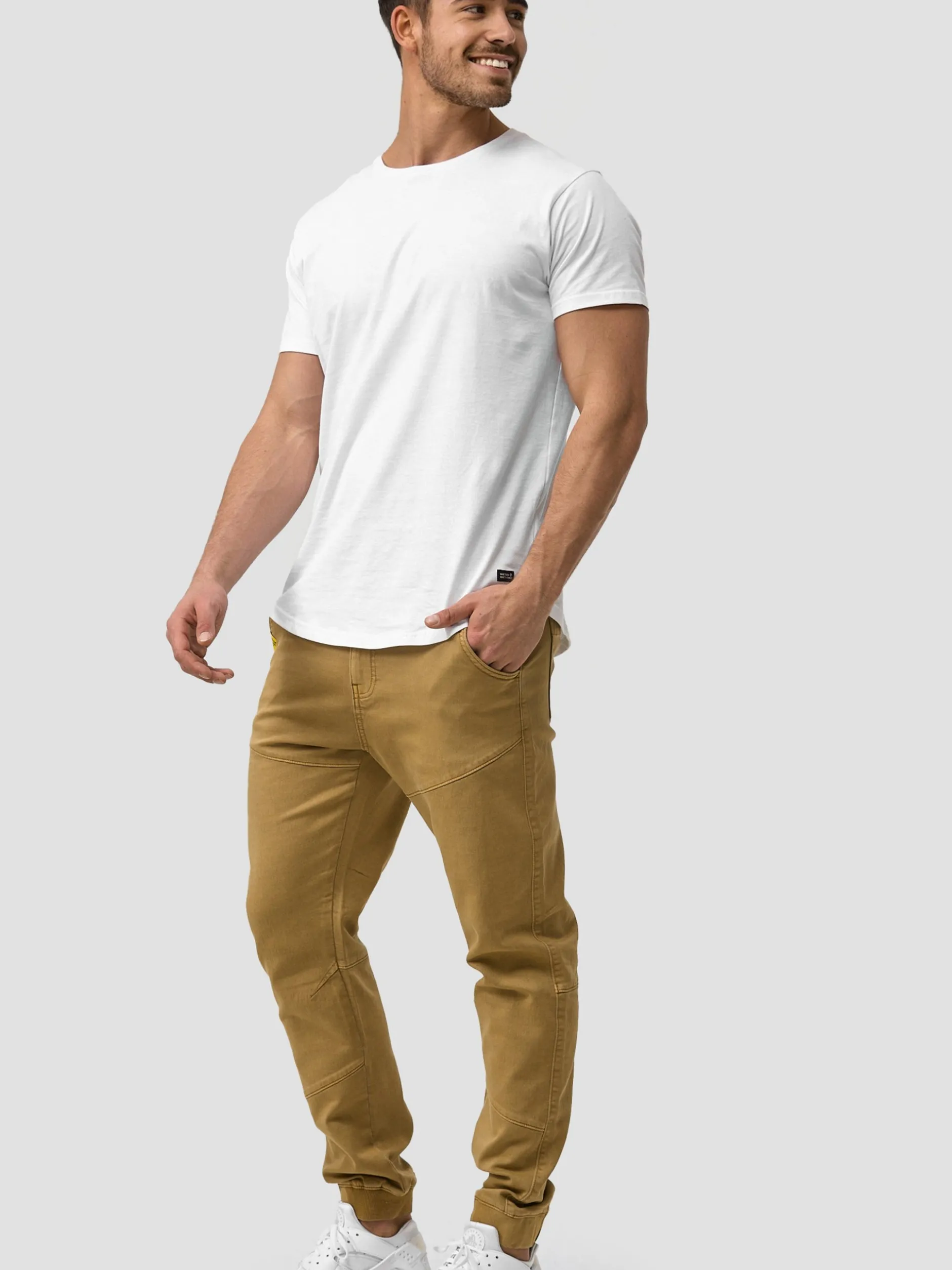 Indicode Herren Hose - Zannes in camel