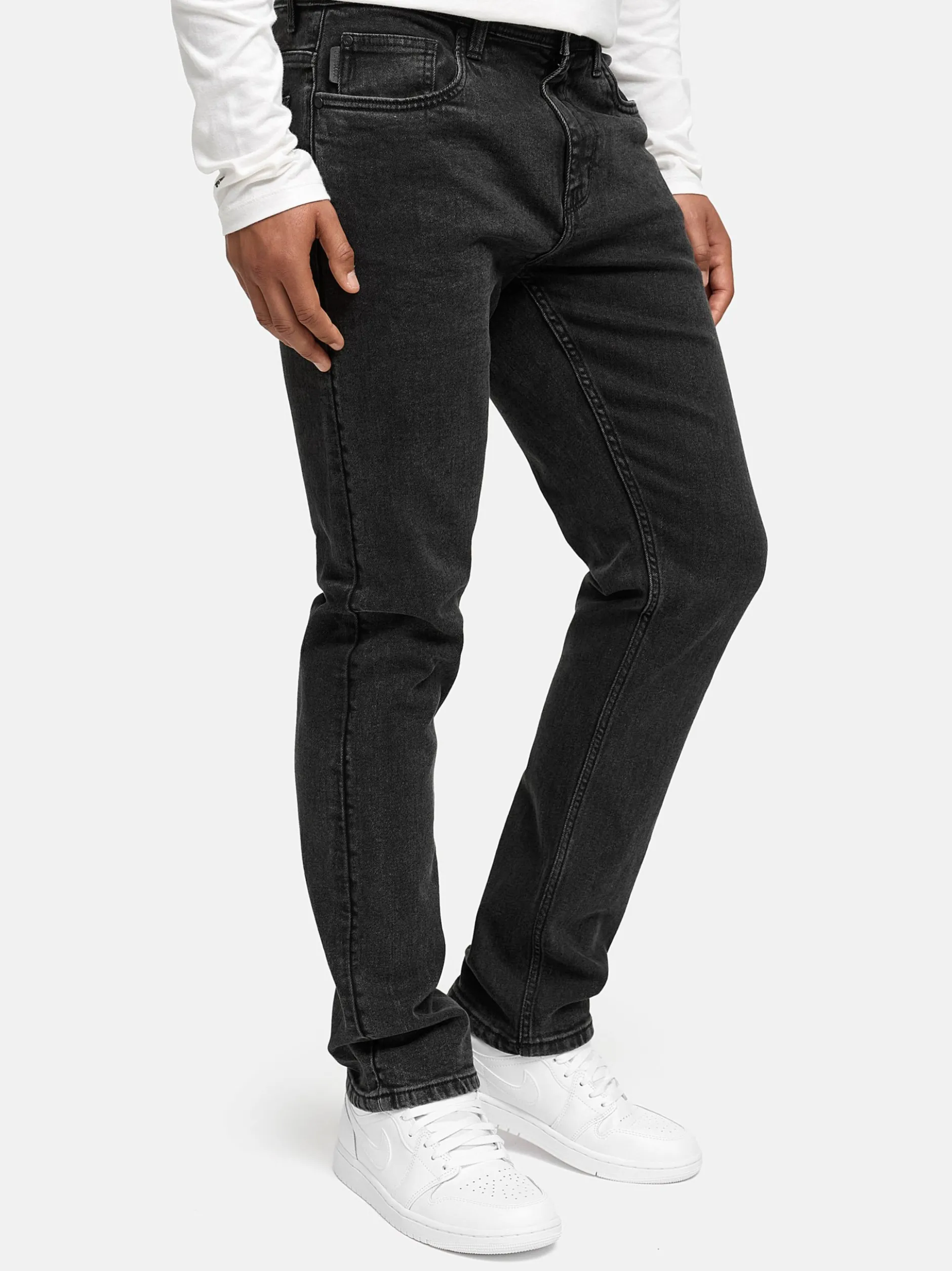 Indicode Herren Jeanshose - INValoy in schwarz