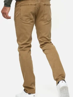 Indicode Herren Jeanshose - INSamario in braun