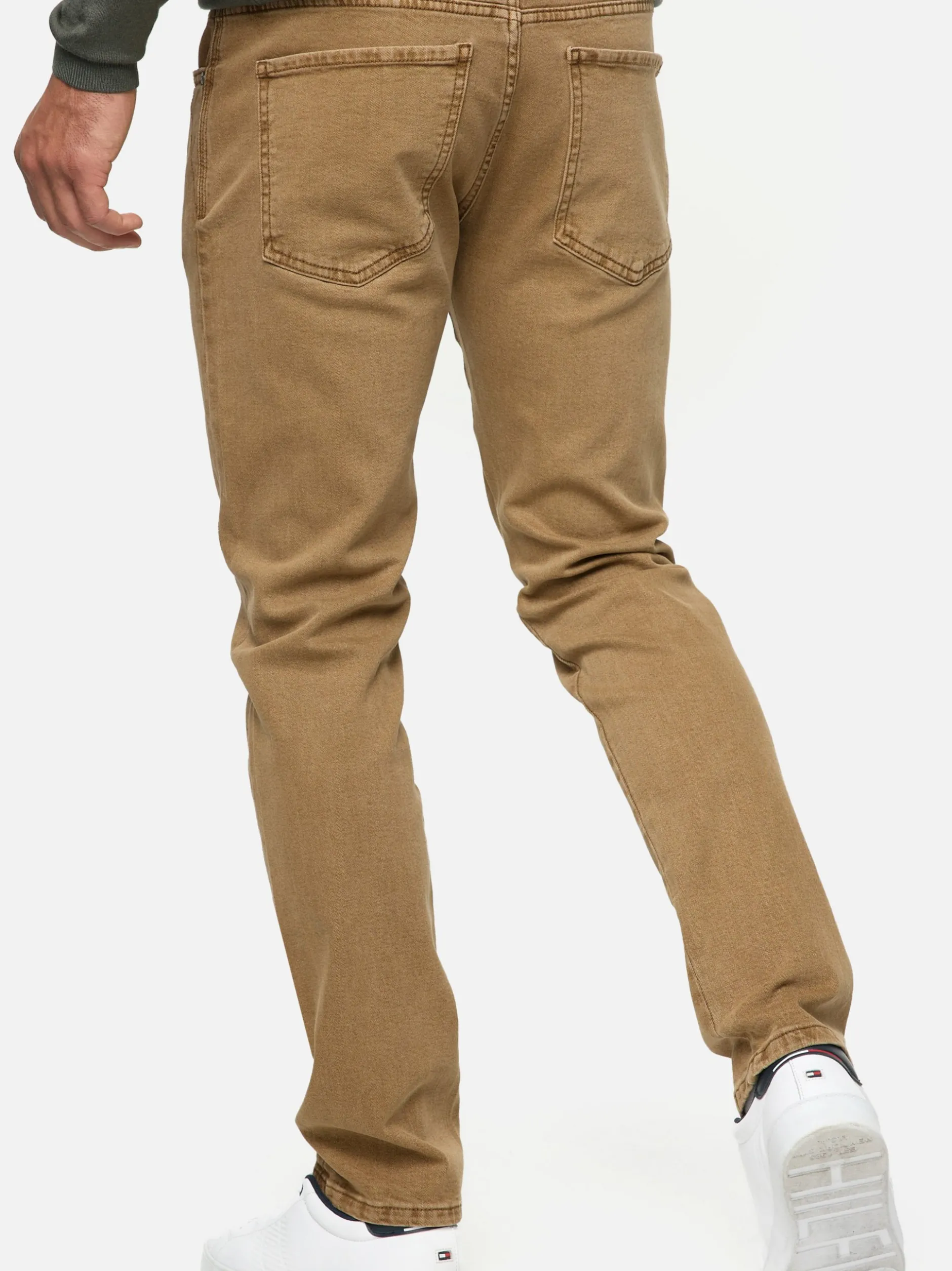 Indicode Herren Jeanshose - INSamario in braun