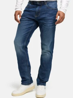 Indicode Herren Jeanshose - INValoy in blue stone denim